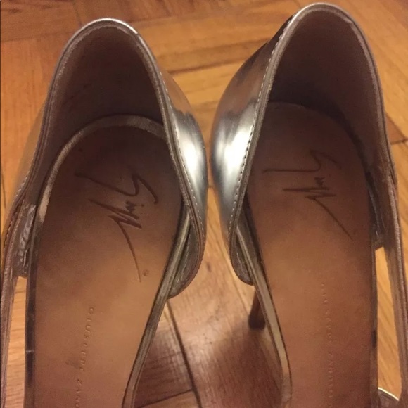 Giuseppe Zanotti peep toe heels size 38 - Picture 3 of 8